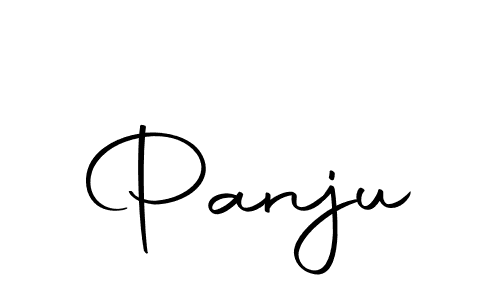 Use a signature maker to create a handwritten signature online. With this signature software, you can design (Autography-DOLnW) your own signature for name Panju. Panju signature style 10 images and pictures png