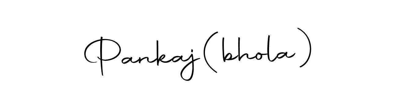 Also we have Pankaj(bhola) name is the best signature style. Create professional handwritten signature collection using Autography-DOLnW autograph style. Pankaj(bhola) signature style 10 images and pictures png