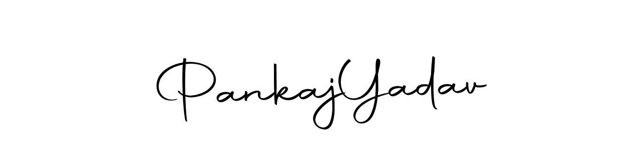 Use a signature maker to create a handwritten signature online. With this signature software, you can design (Autography-DOLnW) your own signature for name Pankaj  Yadav. Pankaj  Yadav signature style 10 images and pictures png