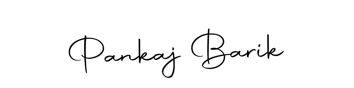Design your own signature with our free online signature maker. With this signature software, you can create a handwritten (Autography-DOLnW) signature for name Pankaj Barik. Pankaj Barik signature style 10 images and pictures png