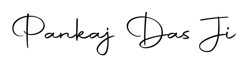 Practice writing Pankaj Das Ji with the flow of Autography-DOLnW lettering. A fantastic source of inspiration for developing your personal signature style. Pankaj Das Ji signature style 10 images and pictures png