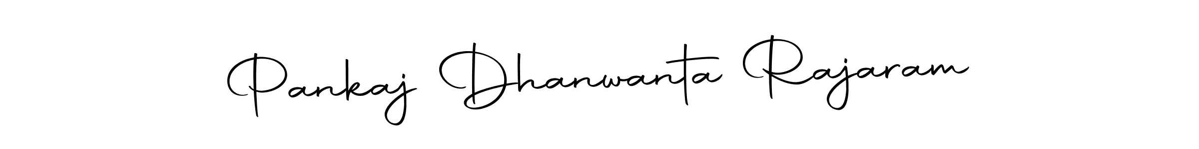 How to make Pankaj Dhanwanta Rajaram name signature. Use Autography-DOLnW style for creating short signs online. This is the latest handwritten sign. Pankaj Dhanwanta Rajaram signature style 10 images and pictures png