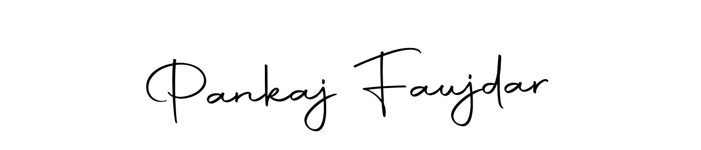 You should practise on your own different ways (Autography-DOLnW) to write your name (Pankaj Faujdar) in signature. don't let someone else do it for you. Pankaj Faujdar signature style 10 images and pictures png