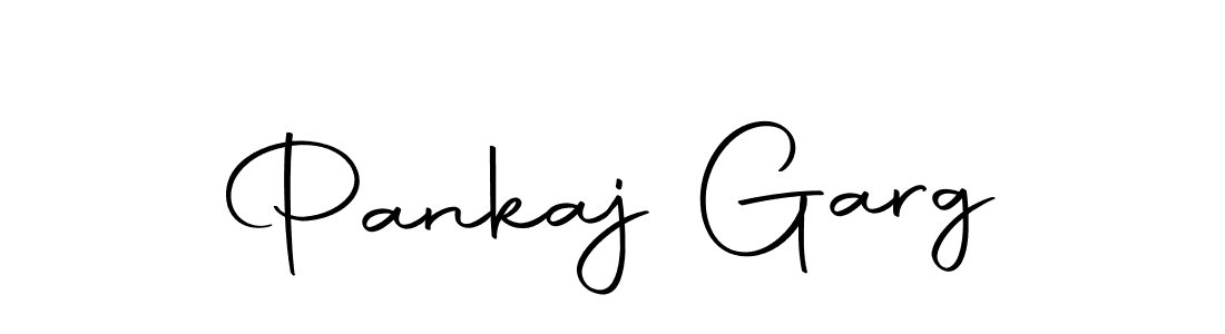 How to make Pankaj Garg name signature. Use Autography-DOLnW style for creating short signs online. This is the latest handwritten sign. Pankaj Garg signature style 10 images and pictures png