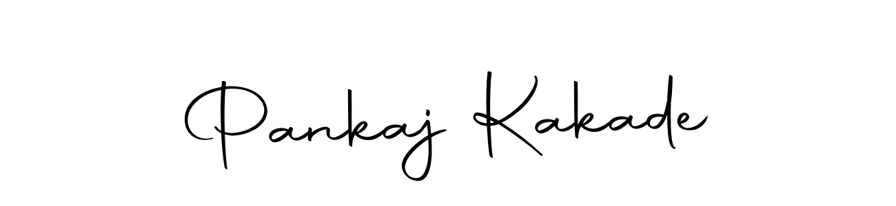 How to make Pankaj Kakade name signature. Use Autography-DOLnW style for creating short signs online. This is the latest handwritten sign. Pankaj Kakade signature style 10 images and pictures png