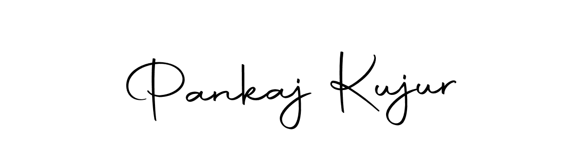 How to make Pankaj Kujur name signature. Use Autography-DOLnW style for creating short signs online. This is the latest handwritten sign. Pankaj Kujur signature style 10 images and pictures png