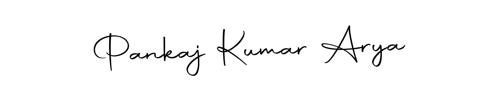 Make a beautiful signature design for name Pankaj Kumar Arya. With this signature (Autography-DOLnW) style, you can create a handwritten signature for free. Pankaj Kumar Arya signature style 10 images and pictures png