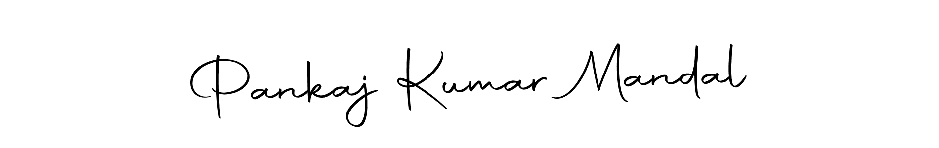 Create a beautiful signature design for name Pankaj Kumar Mandal. With this signature (Autography-DOLnW) fonts, you can make a handwritten signature for free. Pankaj Kumar Mandal signature style 10 images and pictures png