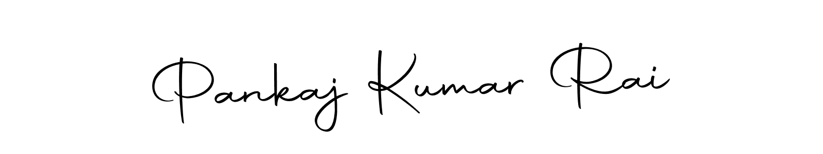 How to make Pankaj Kumar Rai name signature. Use Autography-DOLnW style for creating short signs online. This is the latest handwritten sign. Pankaj Kumar Rai signature style 10 images and pictures png