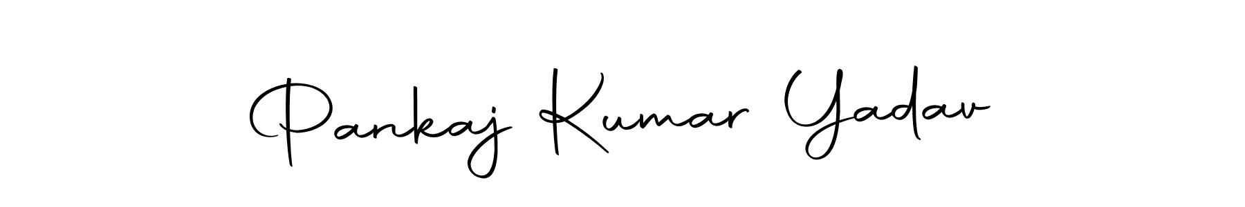 Make a beautiful signature design for name Pankaj Kumar Yadav. Use this online signature maker to create a handwritten signature for free. Pankaj Kumar Yadav signature style 10 images and pictures png