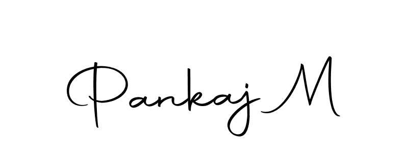 You should practise on your own different ways (Autography-DOLnW) to write your name (Pankaj M) in signature. don't let someone else do it for you. Pankaj M signature style 10 images and pictures png