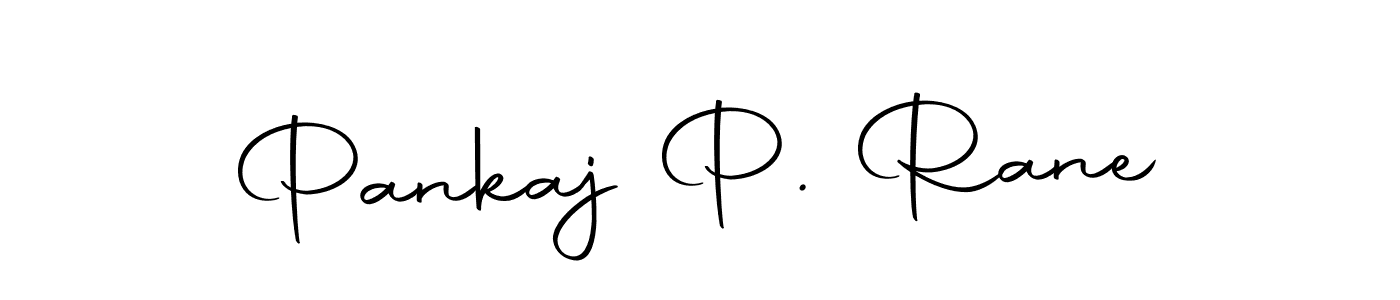 Design your own signature with our free online signature maker. With this signature software, you can create a handwritten (Autography-DOLnW) signature for name Pankaj P. Rane. Pankaj P. Rane signature style 10 images and pictures png