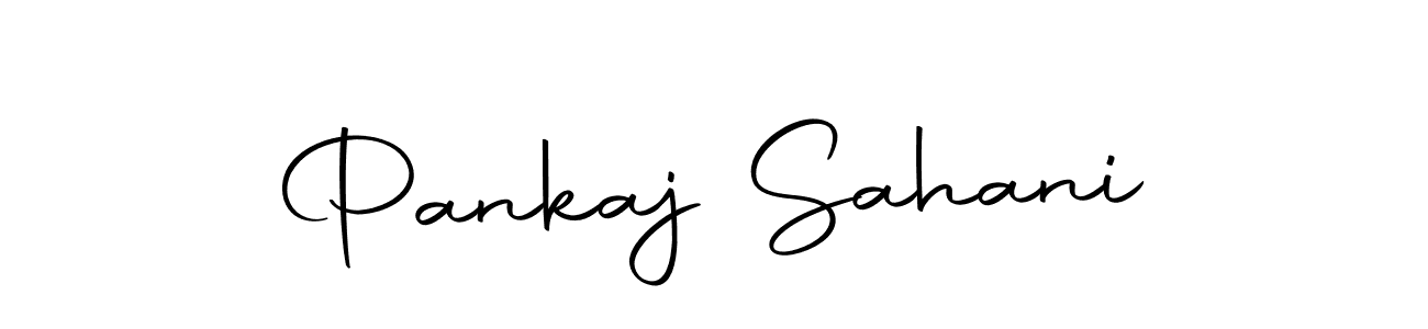 Design your own signature with our free online signature maker. With this signature software, you can create a handwritten (Autography-DOLnW) signature for name Pankaj Sahani. Pankaj Sahani signature style 10 images and pictures png