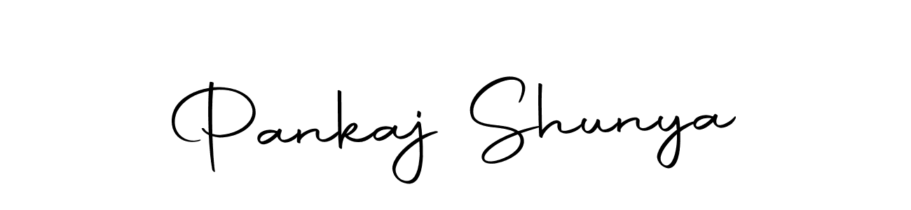 Autography-DOLnW is a professional signature style that is perfect for those who want to add a touch of class to their signature. It is also a great choice for those who want to make their signature more unique. Get Pankaj Shunya name to fancy signature for free. Pankaj Shunya signature style 10 images and pictures png