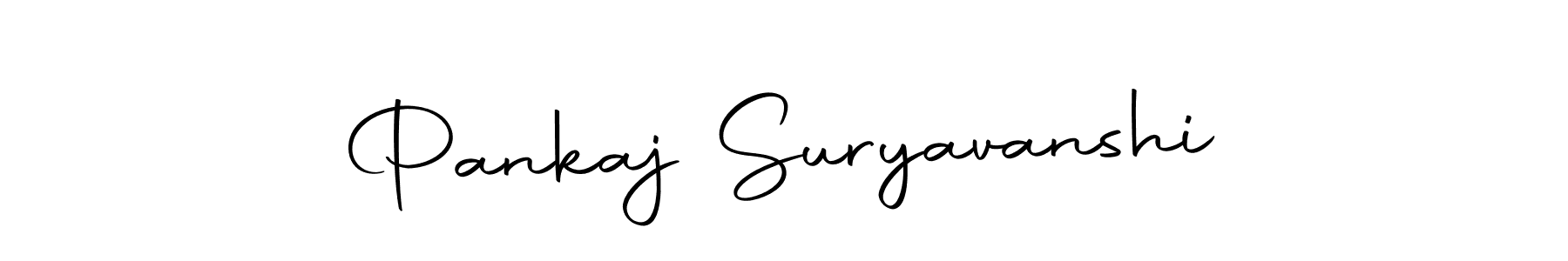 Design your own signature with our free online signature maker. With this signature software, you can create a handwritten (Autography-DOLnW) signature for name Pankaj Suryavanshi. Pankaj Suryavanshi signature style 10 images and pictures png