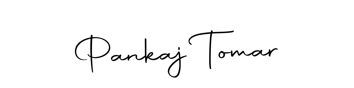 The best way (Autography-DOLnW) to make a short signature is to pick only two or three words in your name. The name Pankaj Tomar include a total of six letters. For converting this name. Pankaj Tomar signature style 10 images and pictures png