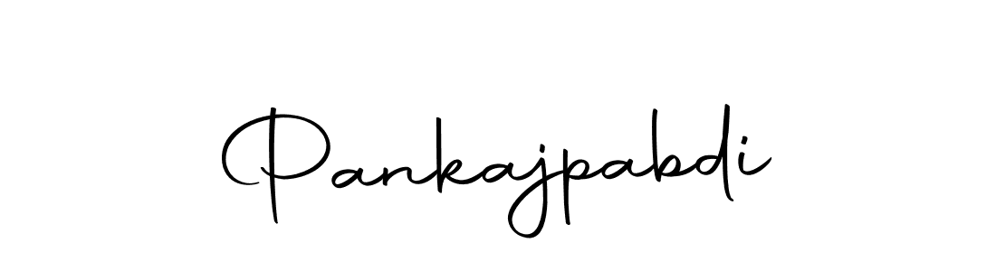 Create a beautiful signature design for name Pankajpabdi. With this signature (Autography-DOLnW) fonts, you can make a handwritten signature for free. Pankajpabdi signature style 10 images and pictures png