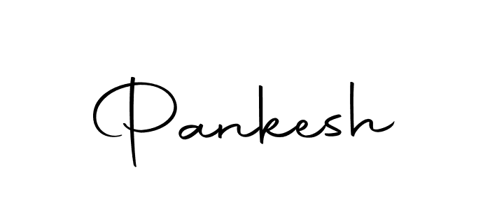 Design your own signature with our free online signature maker. With this signature software, you can create a handwritten (Autography-DOLnW) signature for name Pankesh. Pankesh signature style 10 images and pictures png