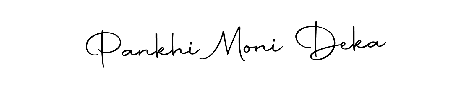 Also You can easily find your signature by using the search form. We will create Pankhi Moni Deka name handwritten signature images for you free of cost using Autography-DOLnW sign style. Pankhi Moni Deka signature style 10 images and pictures png