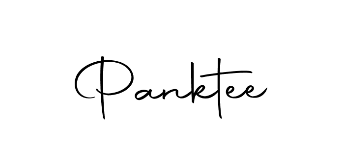 Design your own signature with our free online signature maker. With this signature software, you can create a handwritten (Autography-DOLnW) signature for name Panktee. Panktee signature style 10 images and pictures png