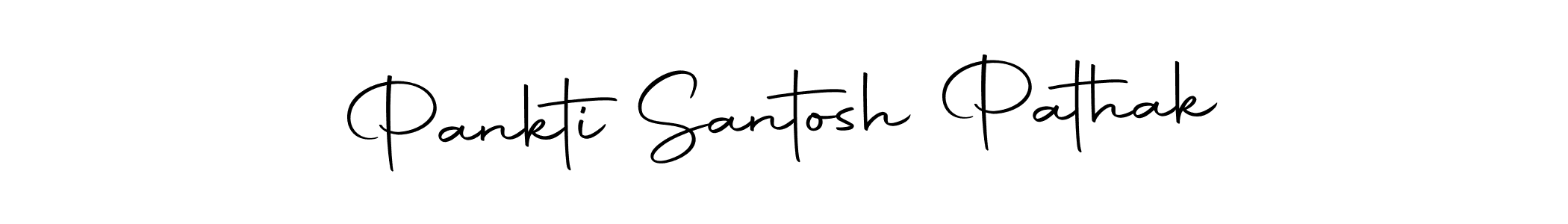 Design your own signature with our free online signature maker. With this signature software, you can create a handwritten (Autography-DOLnW) signature for name Pankti Santosh Pathak. Pankti Santosh Pathak signature style 10 images and pictures png