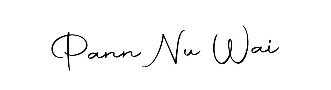 This is the best signature style for the Pann Nu Wai name. Also you like these signature font (Autography-DOLnW). Mix name signature. Pann Nu Wai signature style 10 images and pictures png