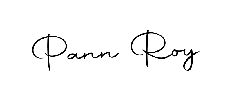 You should practise on your own different ways (Autography-DOLnW) to write your name (Pann Roy) in signature. don't let someone else do it for you. Pann Roy signature style 10 images and pictures png