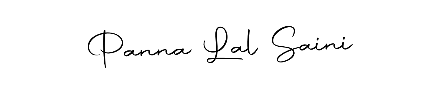 You can use this online signature creator to create a handwritten signature for the name Panna Lal Saini. This is the best online autograph maker. Panna Lal Saini signature style 10 images and pictures png