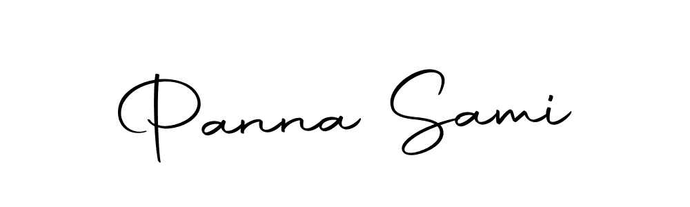 Panna Sami stylish signature style. Best Handwritten Sign (Autography-DOLnW) for my name. Handwritten Signature Collection Ideas for my name Panna Sami. Panna Sami signature style 10 images and pictures png
