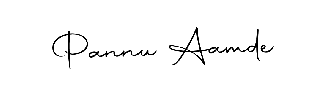 Pannu Aamde stylish signature style. Best Handwritten Sign (Autography-DOLnW) for my name. Handwritten Signature Collection Ideas for my name Pannu Aamde. Pannu Aamde signature style 10 images and pictures png