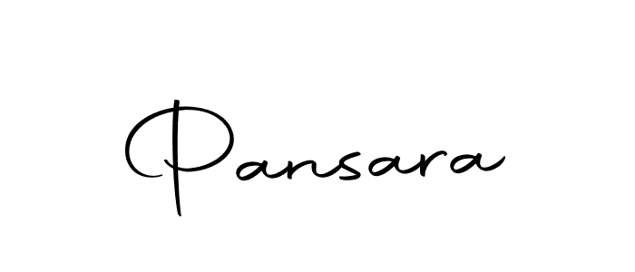 Use a signature maker to create a handwritten signature online. With this signature software, you can design (Autography-DOLnW) your own signature for name Pansara. Pansara signature style 10 images and pictures png