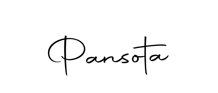 Make a short Pansota signature style. Manage your documents anywhere anytime using Autography-DOLnW. Create and add eSignatures, submit forms, share and send files easily. Pansota signature style 10 images and pictures png