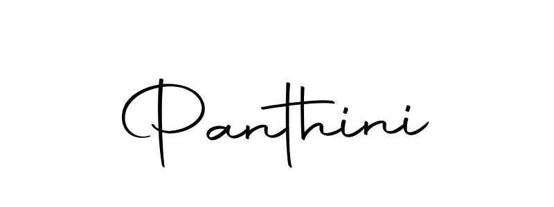 Use a signature maker to create a handwritten signature online. With this signature software, you can design (Autography-DOLnW) your own signature for name Panthini. Panthini signature style 10 images and pictures png