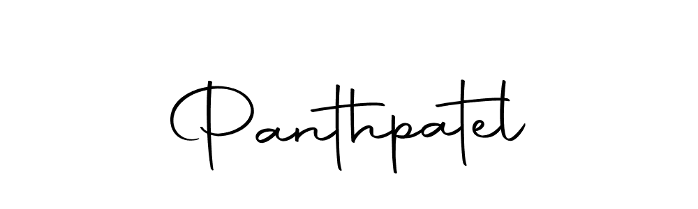 You should practise on your own different ways (Autography-DOLnW) to write your name (Panthpatel) in signature. don't let someone else do it for you. Panthpatel signature style 10 images and pictures png