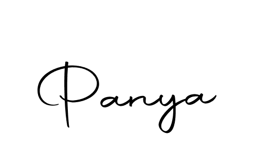 How to make Panya name signature. Use Autography-DOLnW style for creating short signs online. This is the latest handwritten sign. Panya signature style 10 images and pictures png