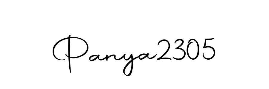 You can use this online signature creator to create a handwritten signature for the name Panya2305. This is the best online autograph maker. Panya2305 signature style 10 images and pictures png