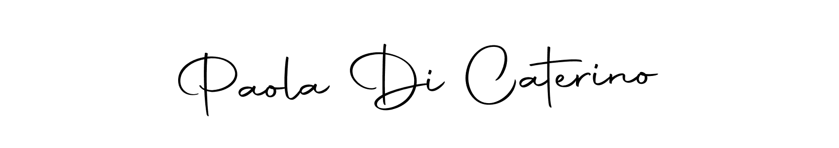 Make a beautiful signature design for name Paola Di Caterino. With this signature (Autography-DOLnW) style, you can create a handwritten signature for free. Paola Di Caterino signature style 10 images and pictures png