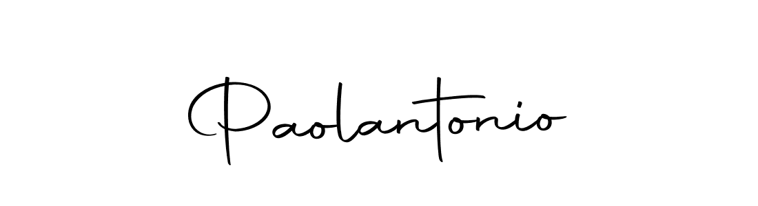 Create a beautiful signature design for name Paolantonio. With this signature (Autography-DOLnW) fonts, you can make a handwritten signature for free. Paolantonio signature style 10 images and pictures png