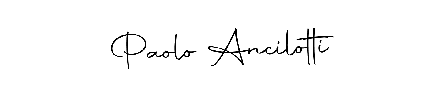 Make a beautiful signature design for name Paolo Ancilotti. Use this online signature maker to create a handwritten signature for free. Paolo Ancilotti signature style 10 images and pictures png