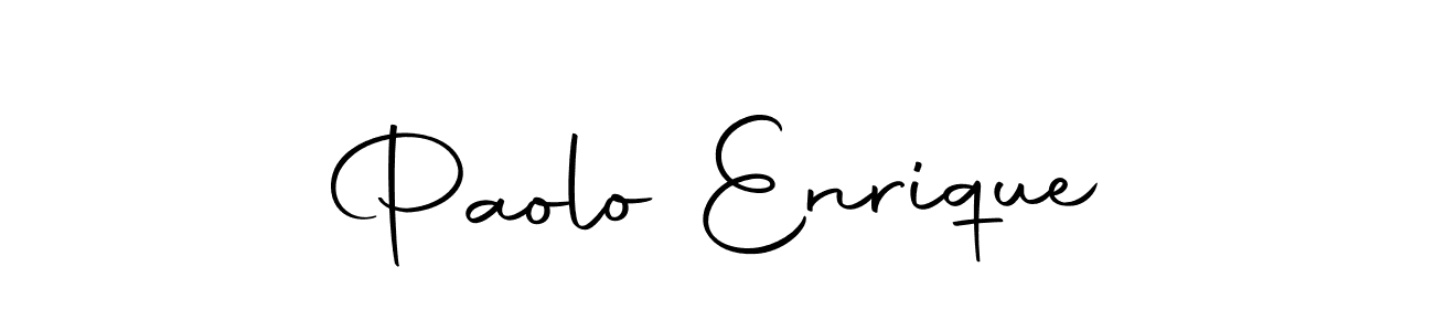 Paolo Enrique stylish signature style. Best Handwritten Sign (Autography-DOLnW) for my name. Handwritten Signature Collection Ideas for my name Paolo Enrique. Paolo Enrique signature style 10 images and pictures png