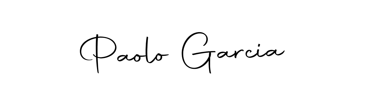 Design your own signature with our free online signature maker. With this signature software, you can create a handwritten (Autography-DOLnW) signature for name Paolo Garcia. Paolo Garcia signature style 10 images and pictures png