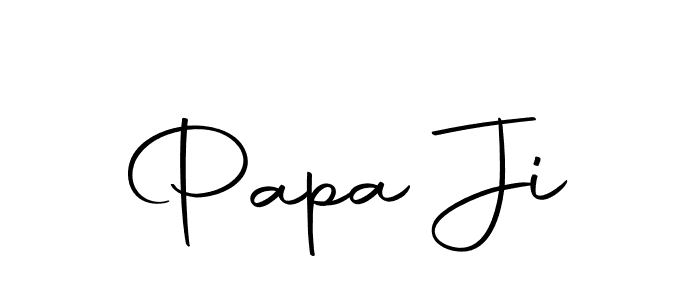 The best way (Autography-DOLnW) to make a short signature is to pick only two or three words in your name. The name Papa Ji include a total of six letters. For converting this name. Papa Ji signature style 10 images and pictures png