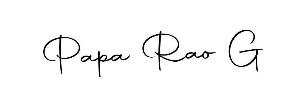 Make a beautiful signature design for name Papa Rao G. Use this online signature maker to create a handwritten signature for free. Papa Rao G signature style 10 images and pictures png