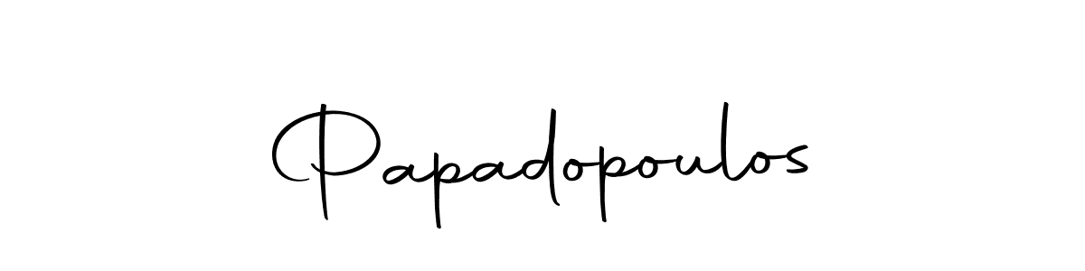 It looks lik you need a new signature style for name Papadopoulos. Design unique handwritten (Autography-DOLnW) signature with our free signature maker in just a few clicks. Papadopoulos signature style 10 images and pictures png