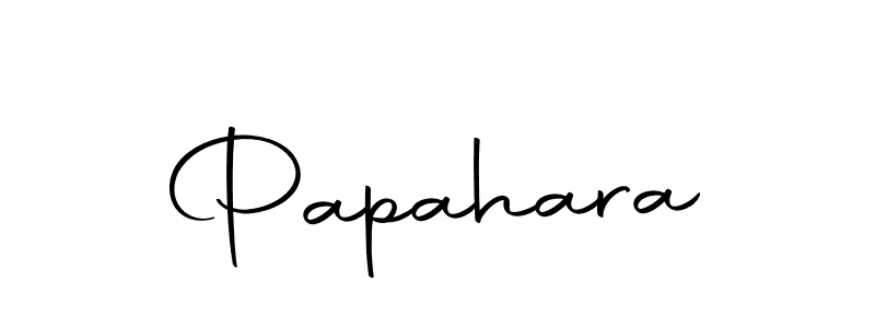 Here are the top 10 professional signature styles for the name Papahara. These are the best autograph styles you can use for your name. Papahara signature style 10 images and pictures png