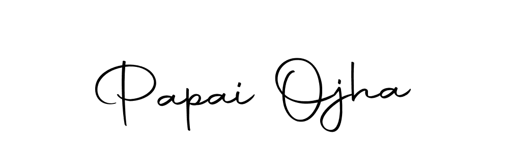 Autography-DOLnW is a professional signature style that is perfect for those who want to add a touch of class to their signature. It is also a great choice for those who want to make their signature more unique. Get Papai Ojha name to fancy signature for free. Papai Ojha signature style 10 images and pictures png