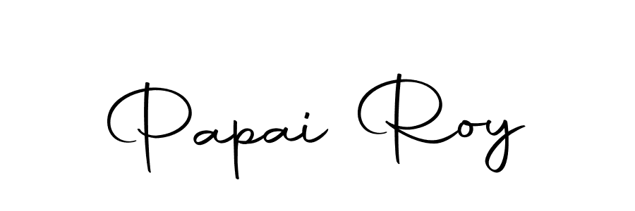 Create a beautiful signature design for name Papai Roy. With this signature (Autography-DOLnW) fonts, you can make a handwritten signature for free. Papai Roy signature style 10 images and pictures png