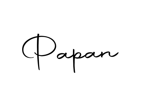 You should practise on your own different ways (Autography-DOLnW) to write your name (Papan) in signature. don't let someone else do it for you. Papan signature style 10 images and pictures png