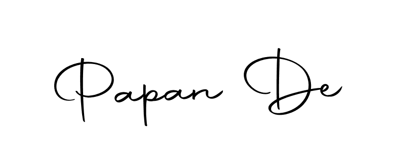 You should practise on your own different ways (Autography-DOLnW) to write your name (Papan De) in signature. don't let someone else do it for you. Papan De signature style 10 images and pictures png