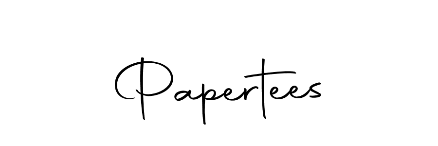 The best way (Autography-DOLnW) to make a short signature is to pick only two or three words in your name. The name Papertees include a total of six letters. For converting this name. Papertees signature style 10 images and pictures png